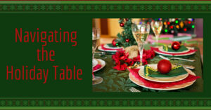 Holiday feast table